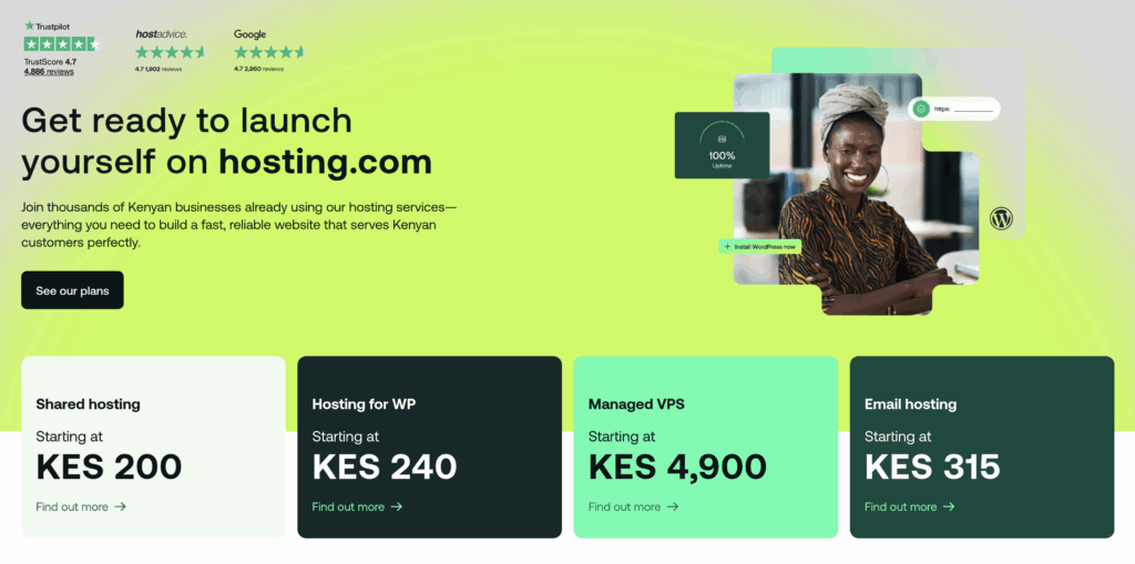 web hosting for charities