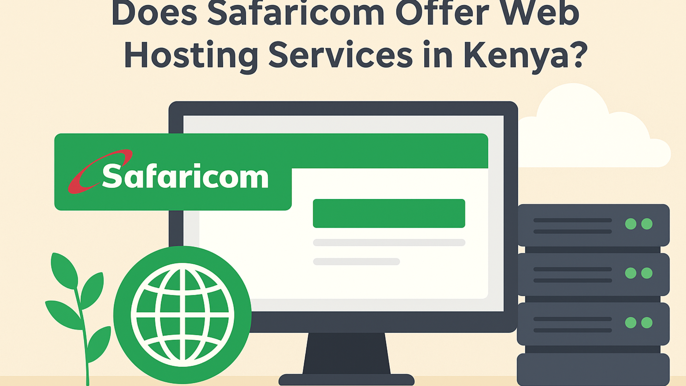 Does Safaricom Offer Web Hosting Services in Kenya?