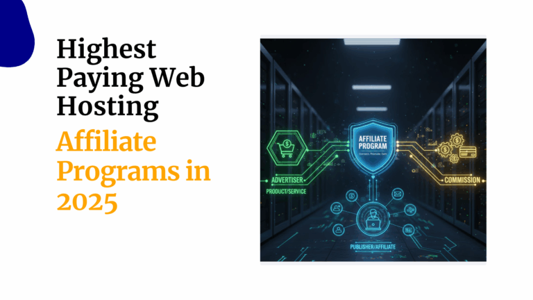 Highest Paying Web Hosting Affiliate Programs in 2025