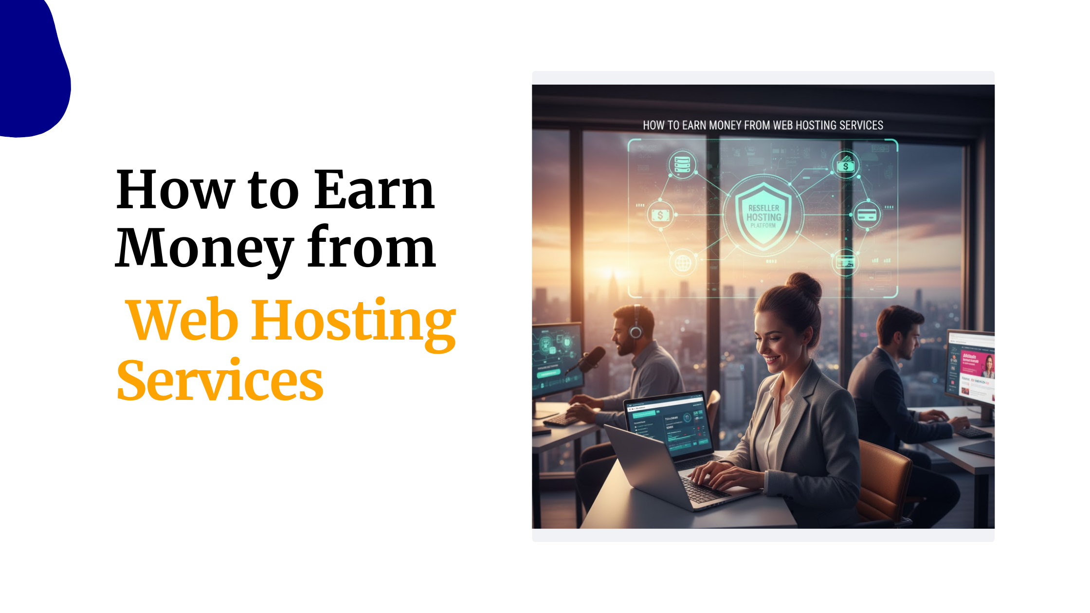 How to Earn Money from Web Hosting Services