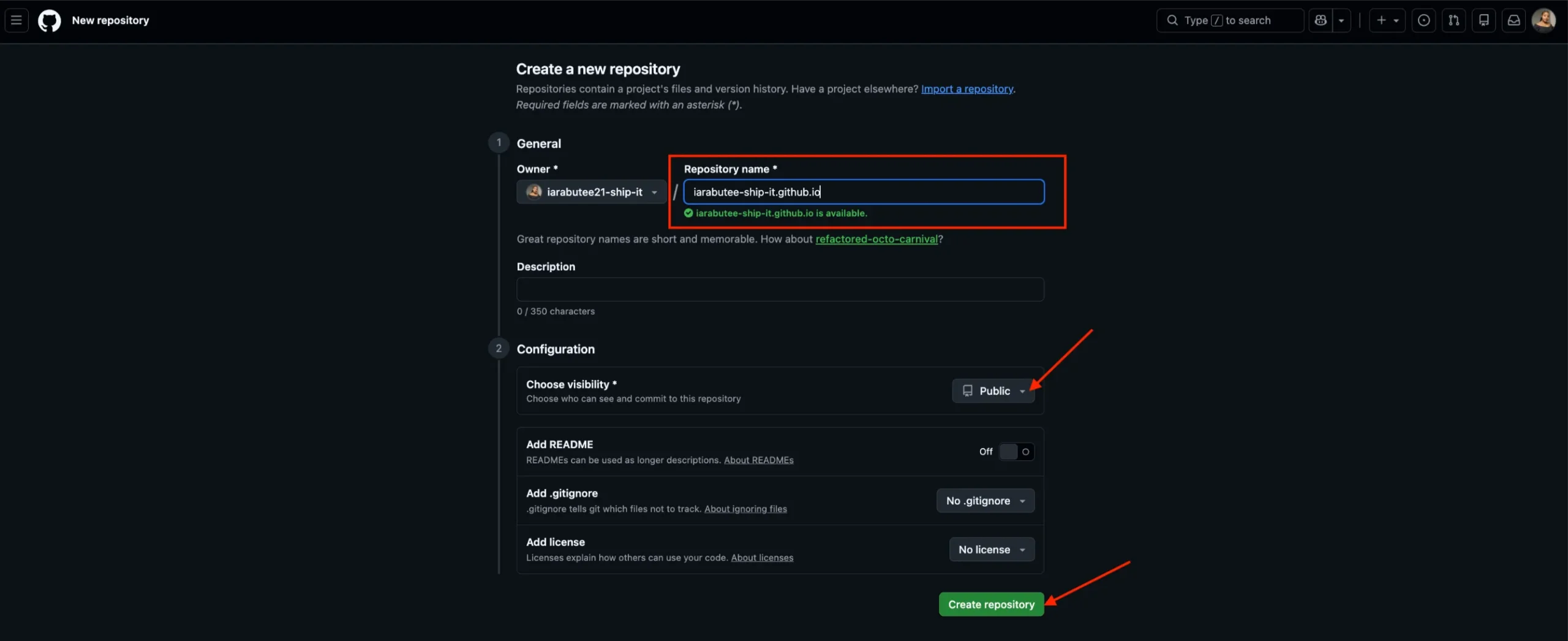 web hosting GitHub
