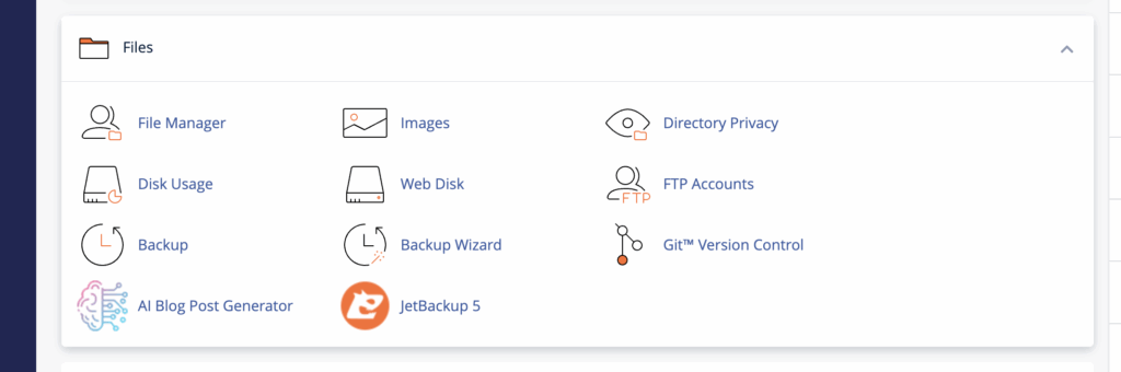 How to Create a Full Website Backup and Restore It 4 website backup