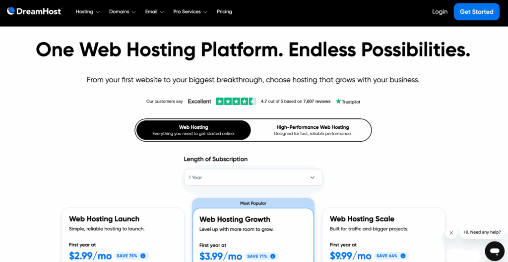 godaddy web hosting alternatives