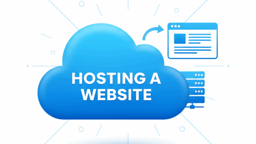 how to host a website