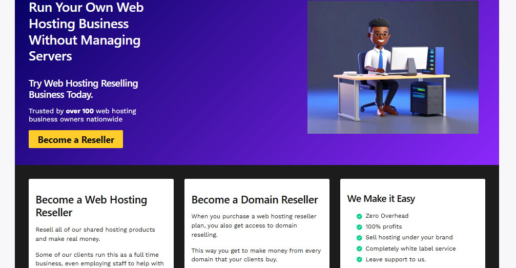 web hosting reseller