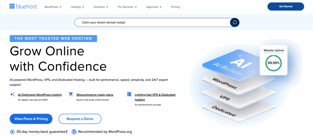 web hosting for charities