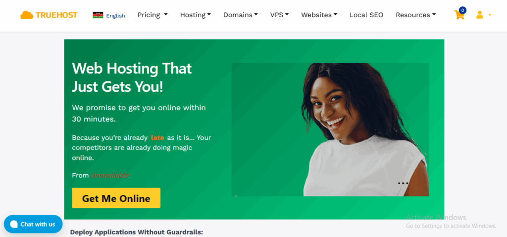 web hosting Truehost