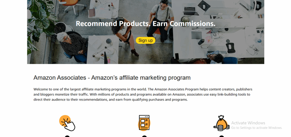 Amazons associates 2