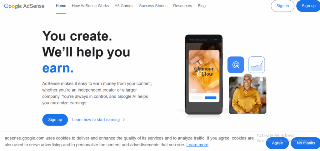 Google adsense
