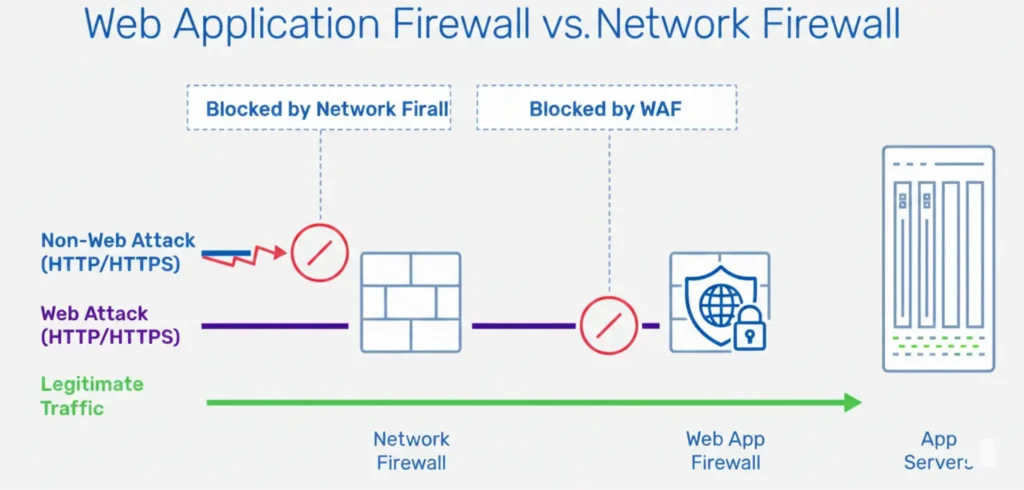 An image representing web applicatio firewall