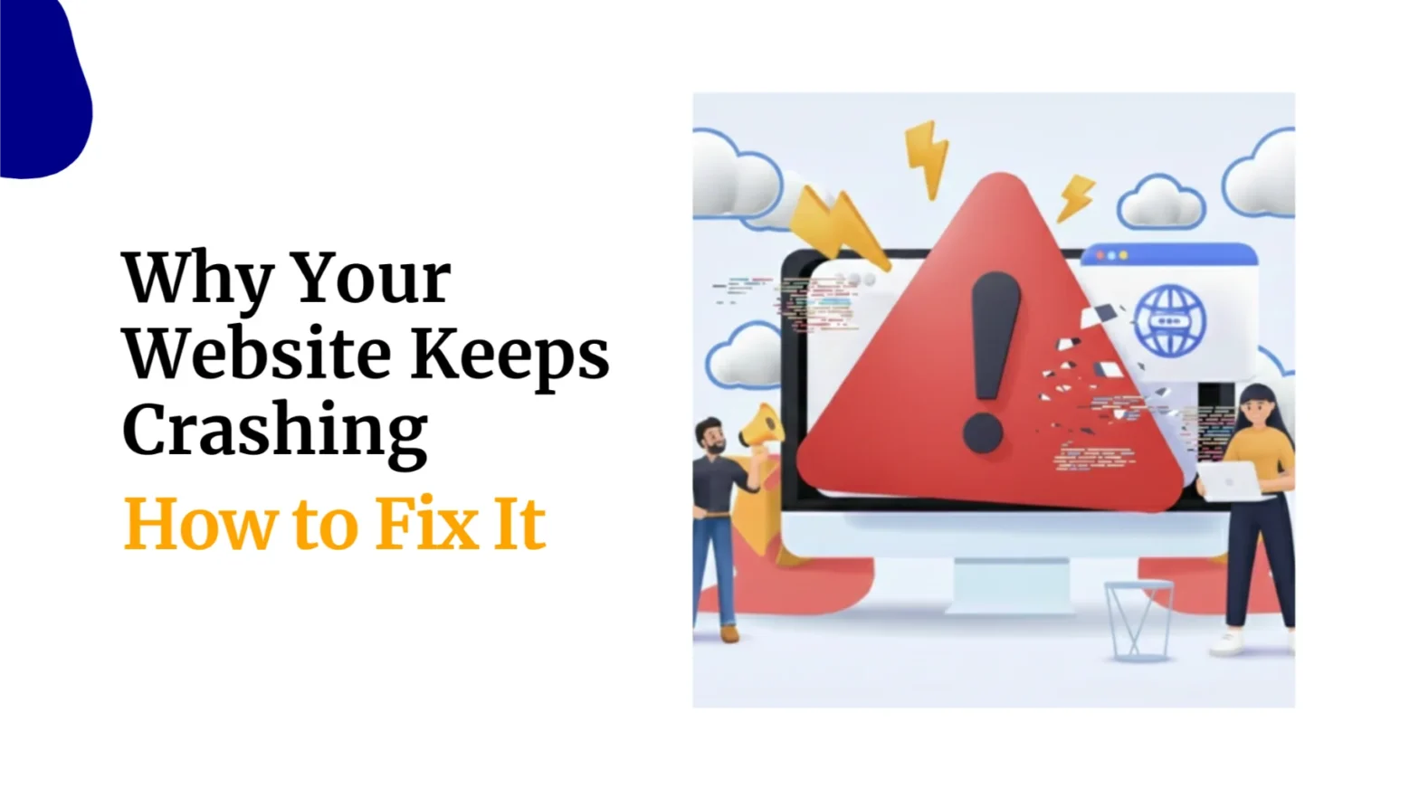 Why Your Website Keeps Crashing and How to Fix It 5 Common Causes