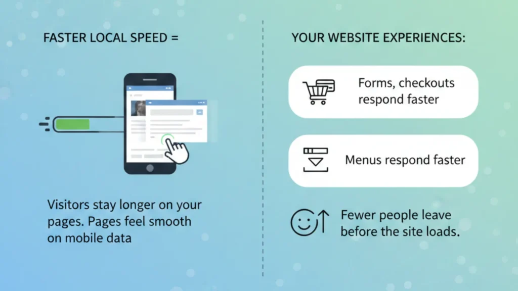 benefits of local hosting

