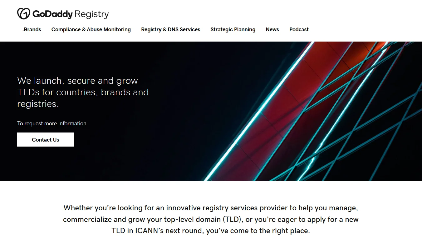 Is GoDaddy a registry or registrar