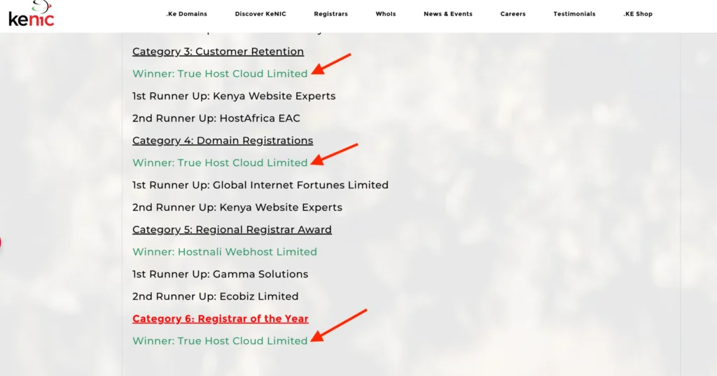 Kenic Reports Screenshot
