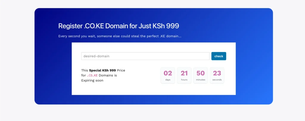 Truehost Domains page