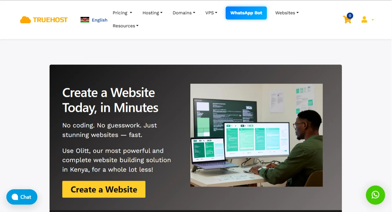 Webpage vs website 7 - website builder