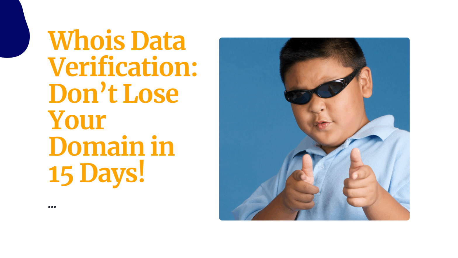 Whois Data Verification Dont Lose Your Domain in 15 Days