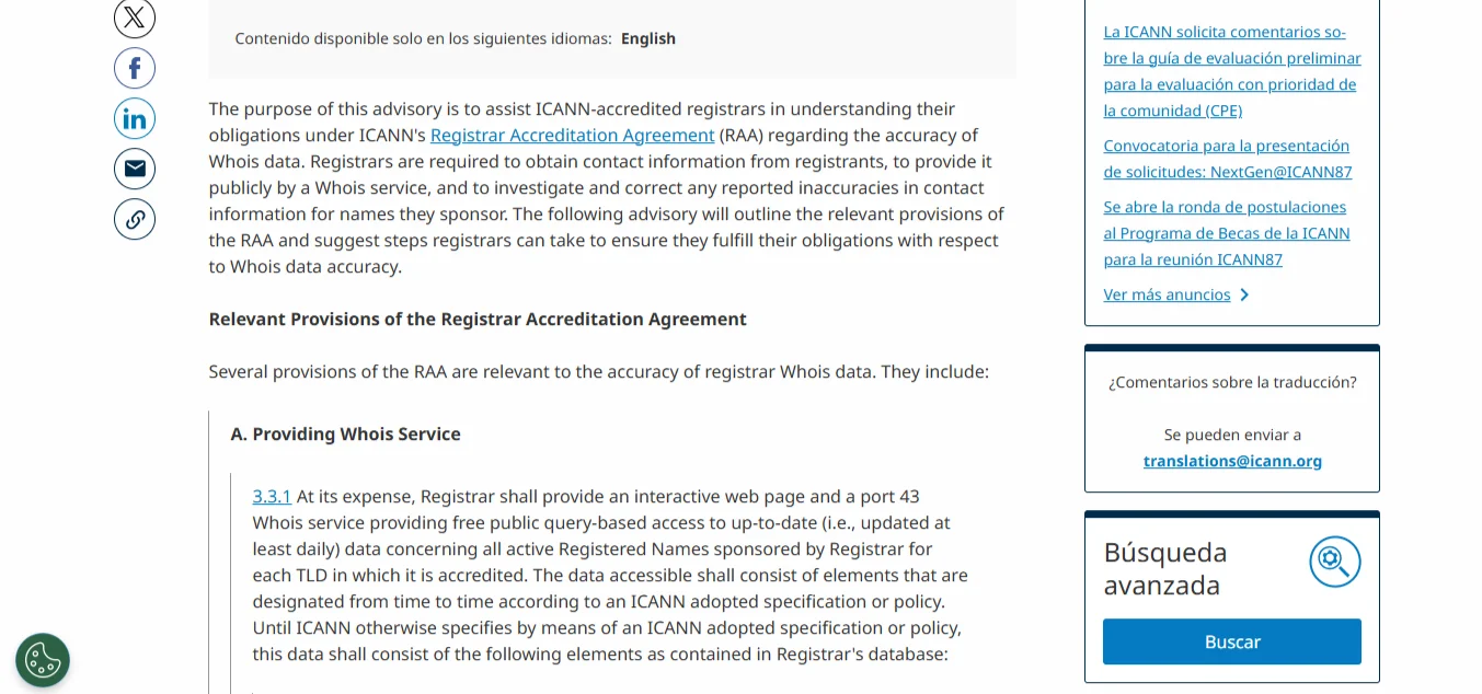 Benefits of ID protection - ICANN