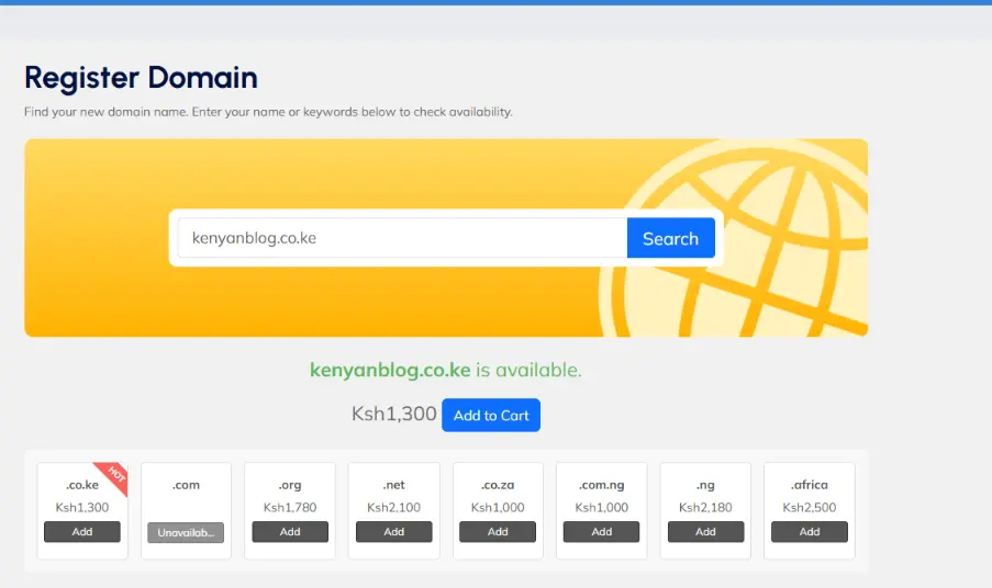 a screenshot of Hostnali