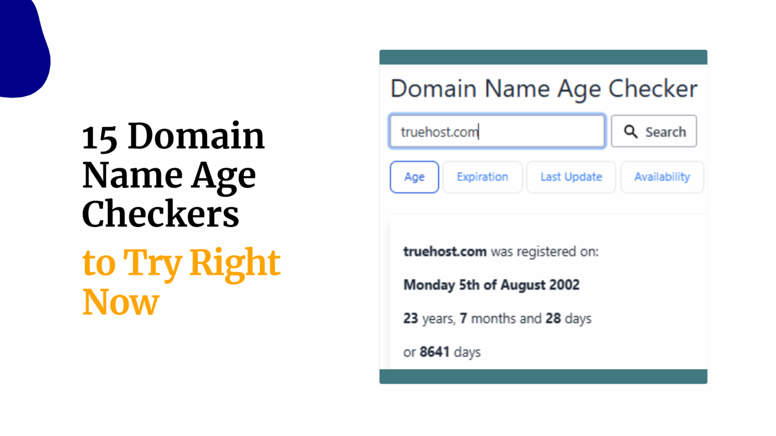 15 Domain Name Age Checkers to Try Right Now