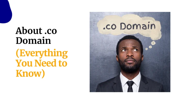 About .co Domain (Everything You Need to Know)
