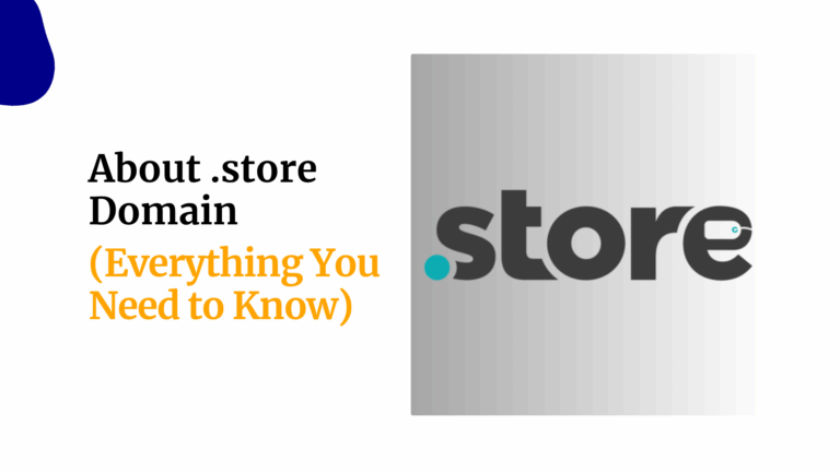 About .store Domain (Everything You Need to Know)