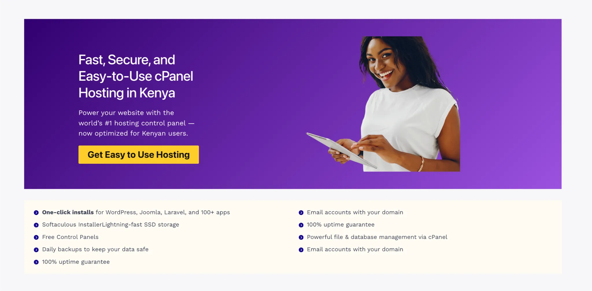 Image of Truehost cPanel