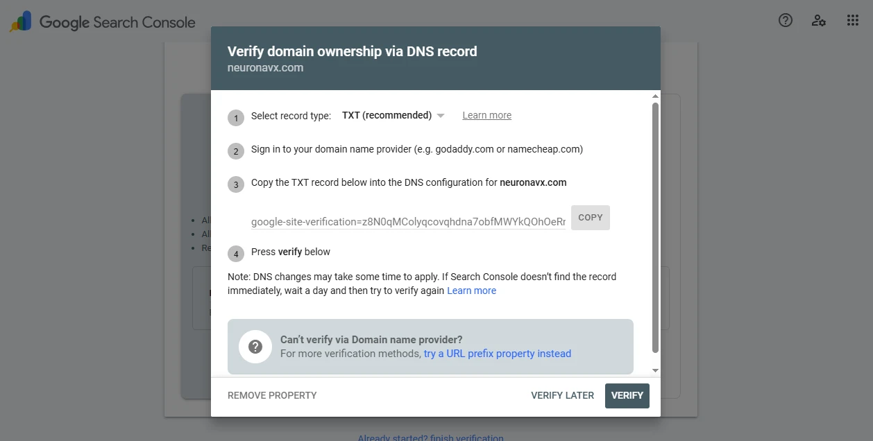 How to set up DNS