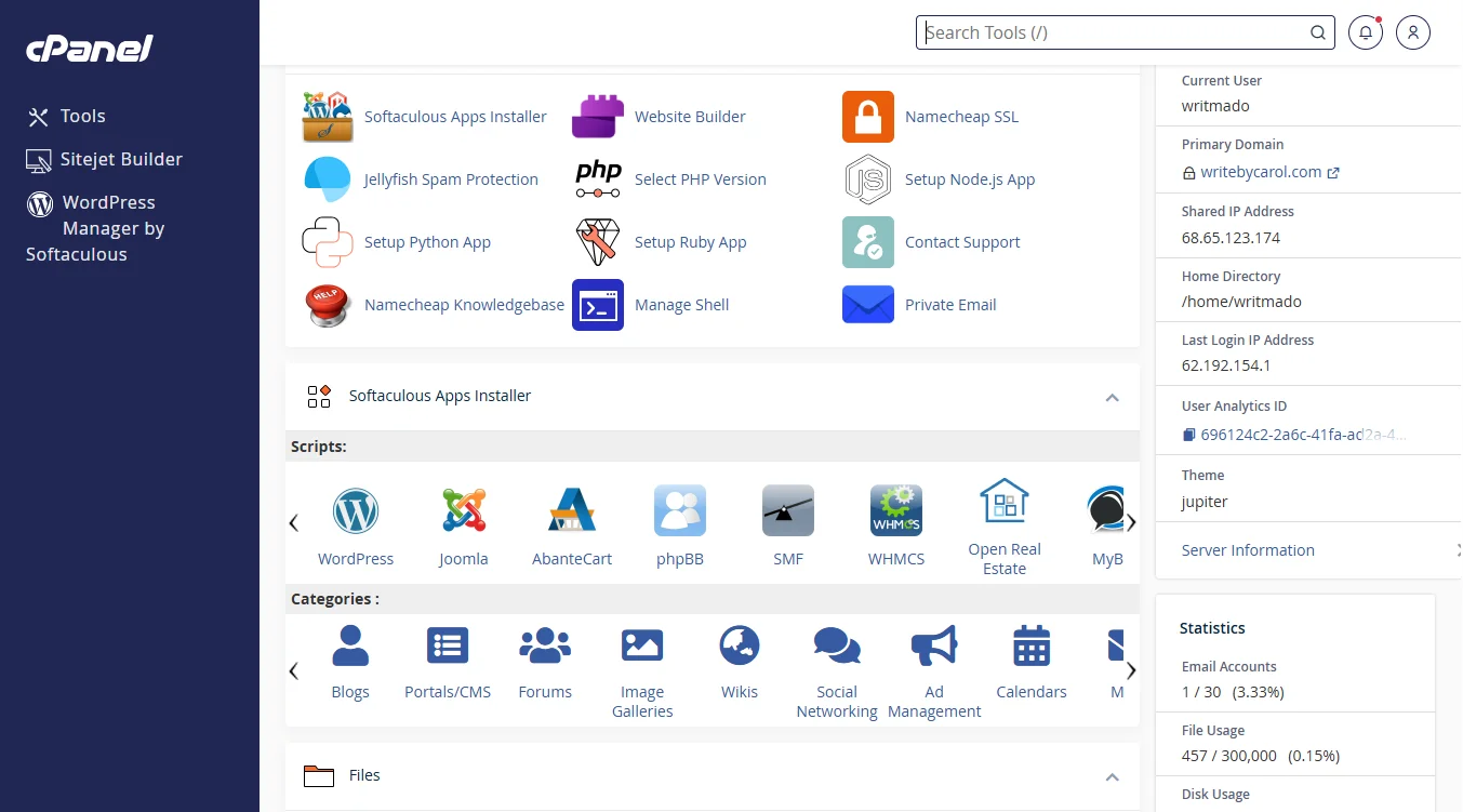 Is cPanel free - features