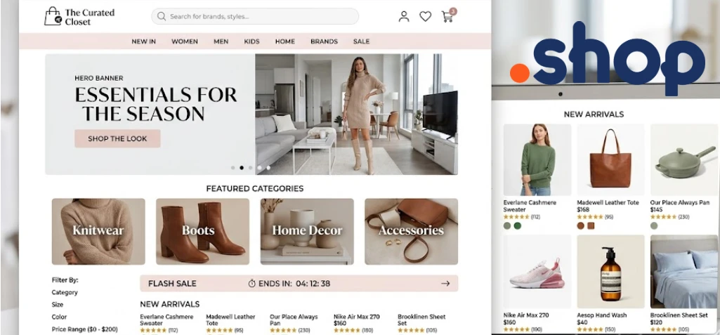 Shop domain