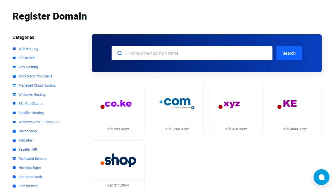 Premium domain - Truehost