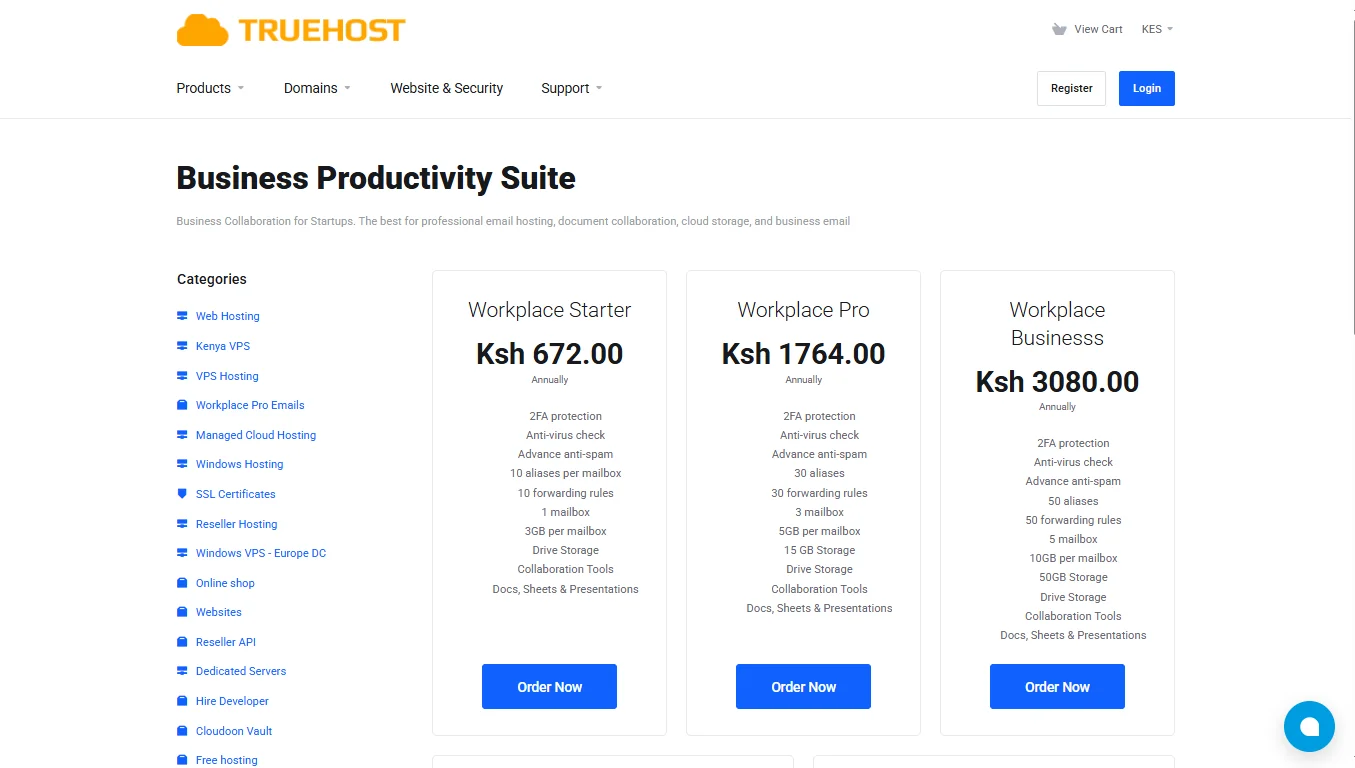 Zoho email alternatives - Truehost