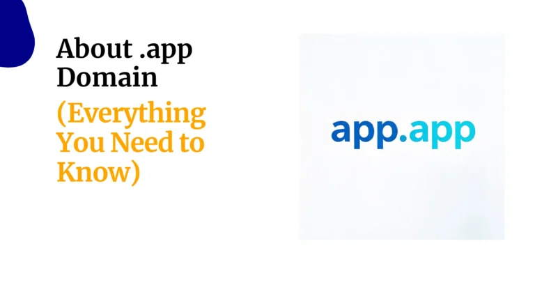 About .app Domain (Everything You Need to Know)