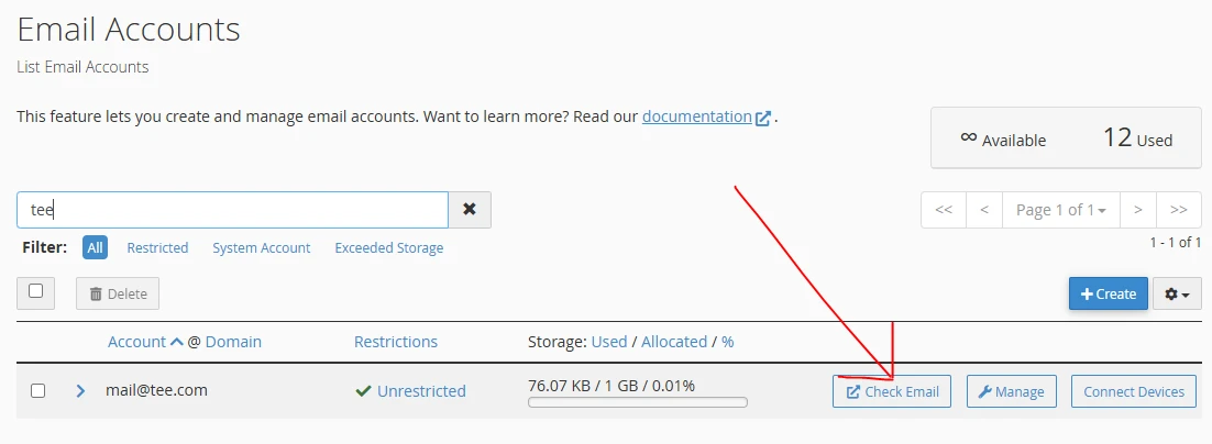 how to access webmail