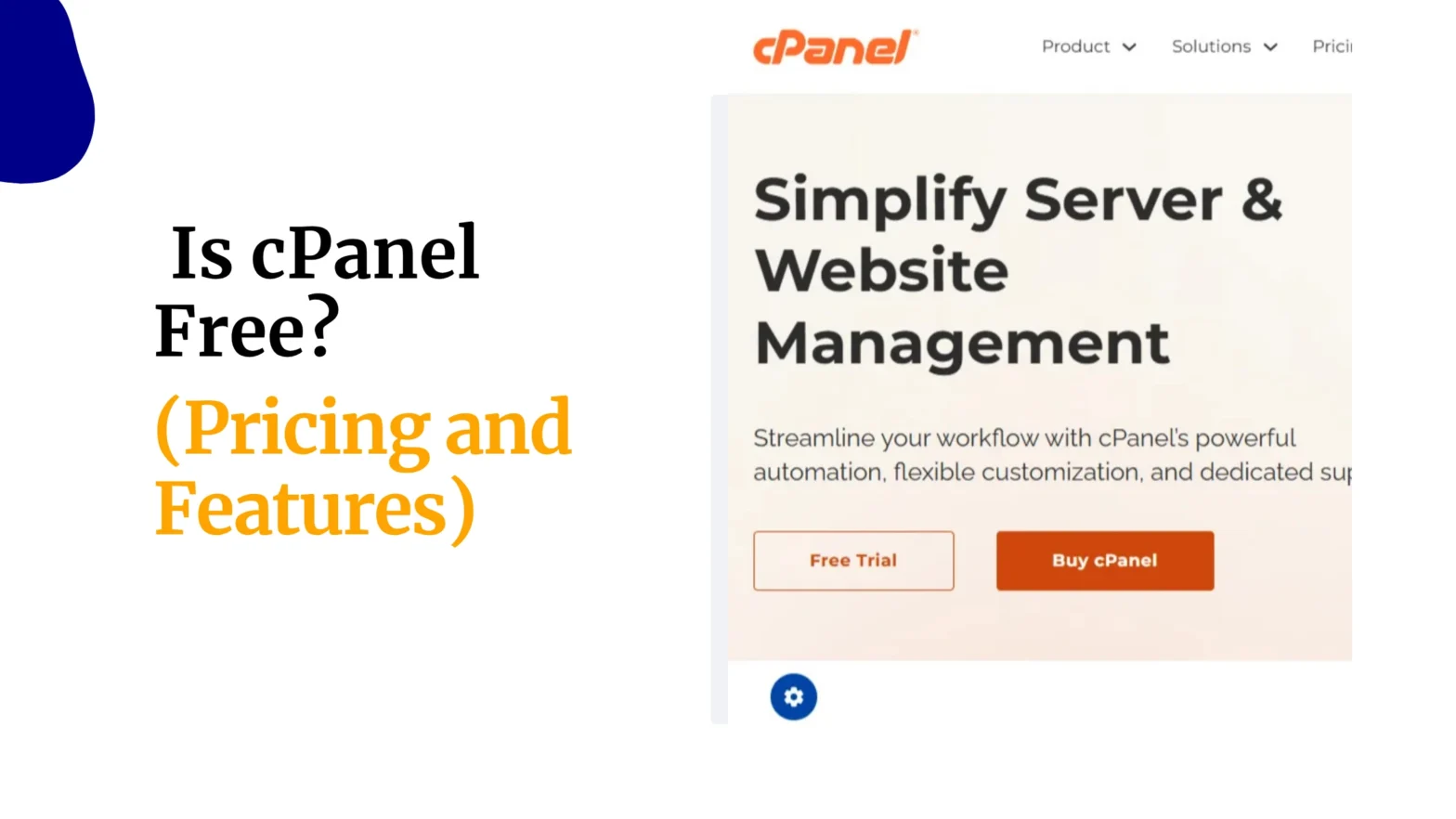 is cPanel free 1