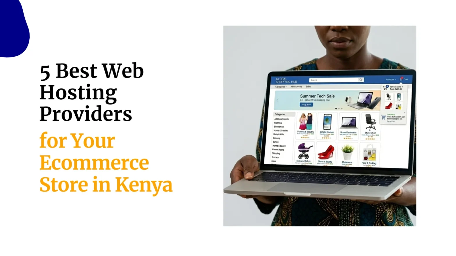 5 Best Web Hosting Providers for Your Ecommerce Store in Kenya