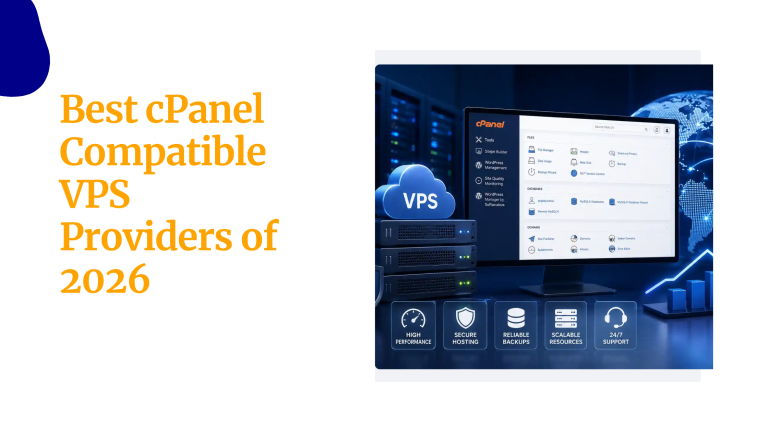 Best cPanel Compatible VPS Providers of 2026