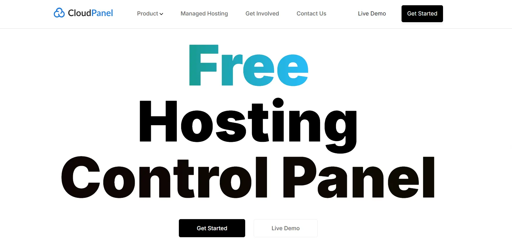 a screenshot CloudPanel