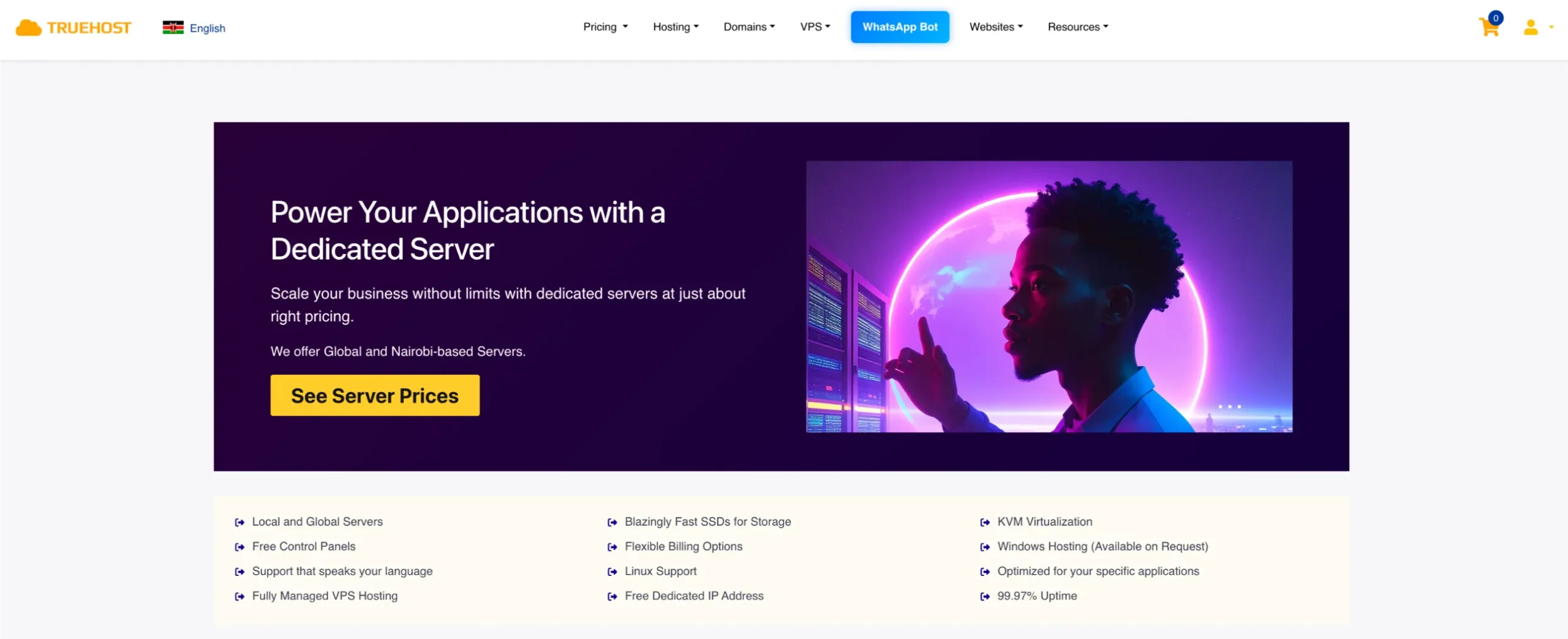 1 year hosting cost - dedicated hosting