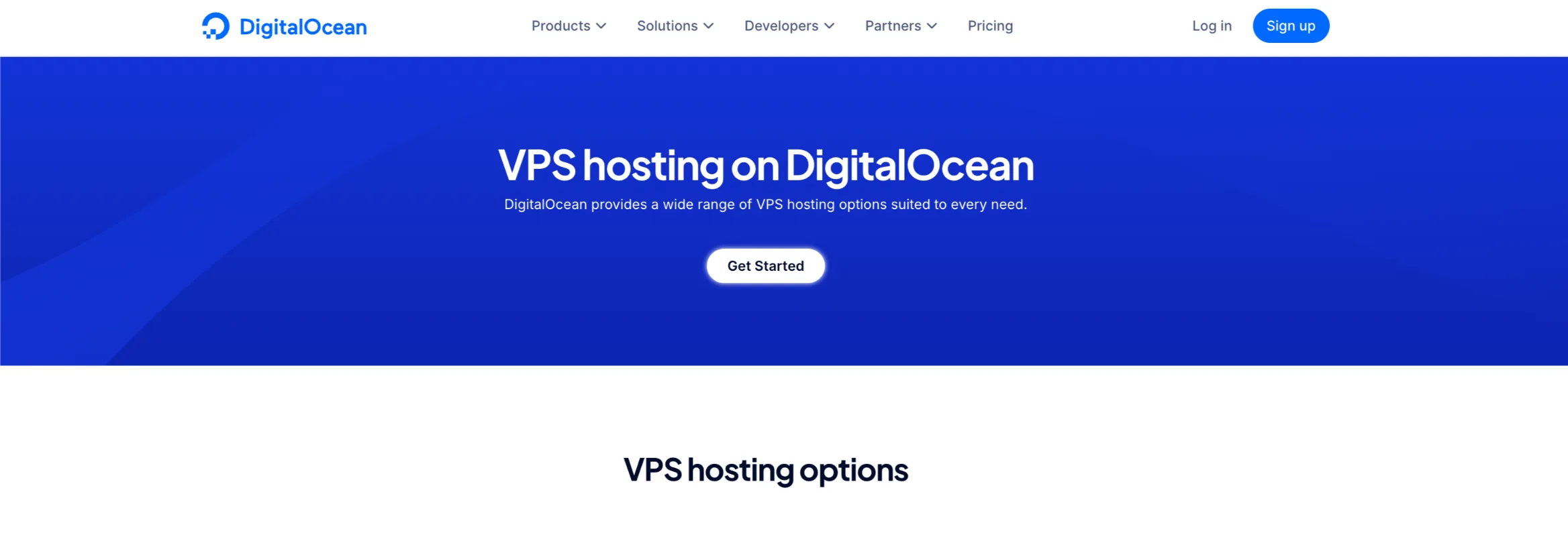 DigitalOcean vps hosting