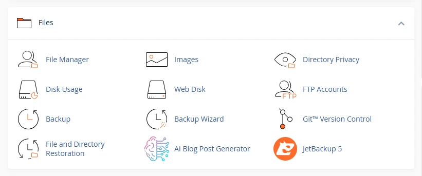 File management and backup