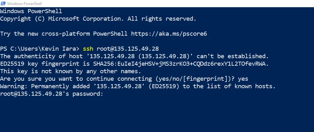 Install CyberPanel on VPS ssh