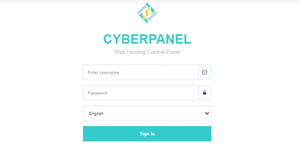 Login to add domains in cyberpanel