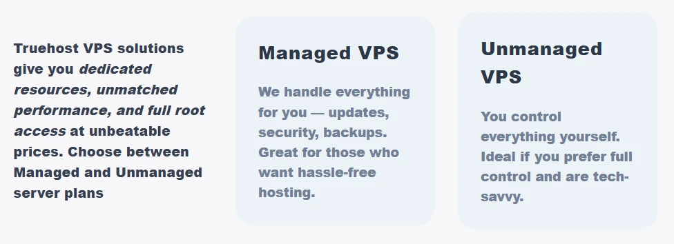 Managed vs Unmanaged VPS