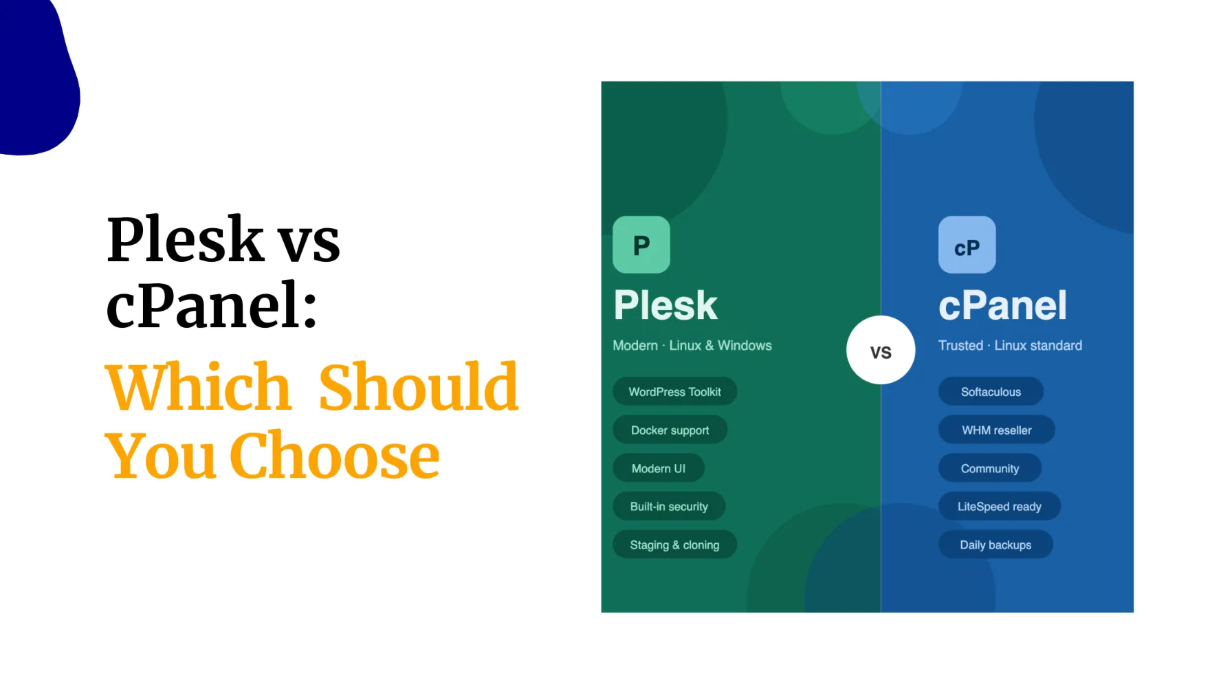 Plesk vs cPanel: Which Hosting Control Panel Should You Choose?