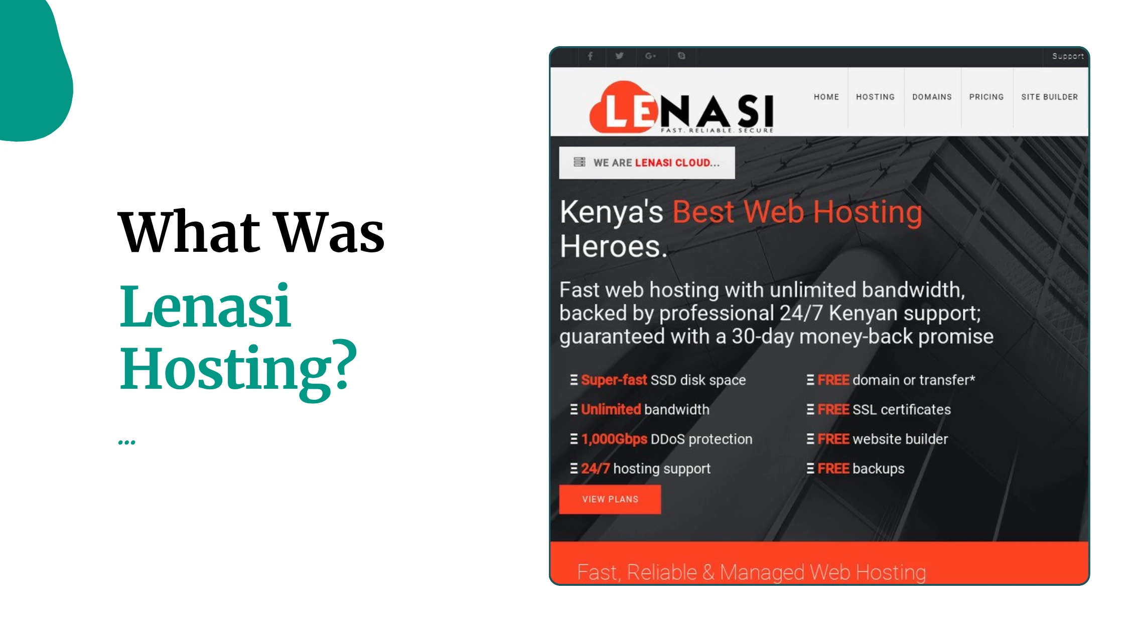 What Was Lenasi Hosting?