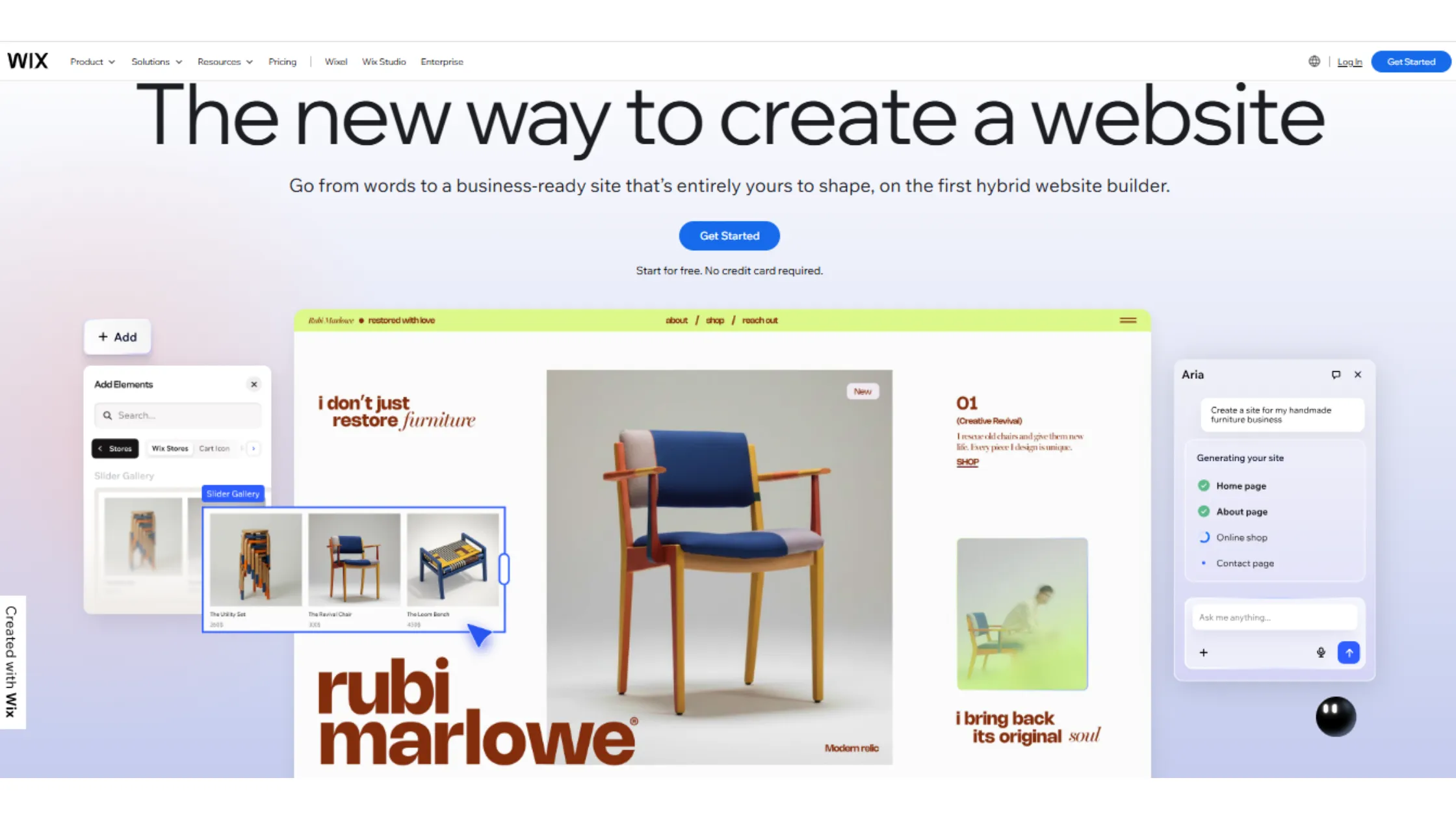 Wix No Code Website Builder