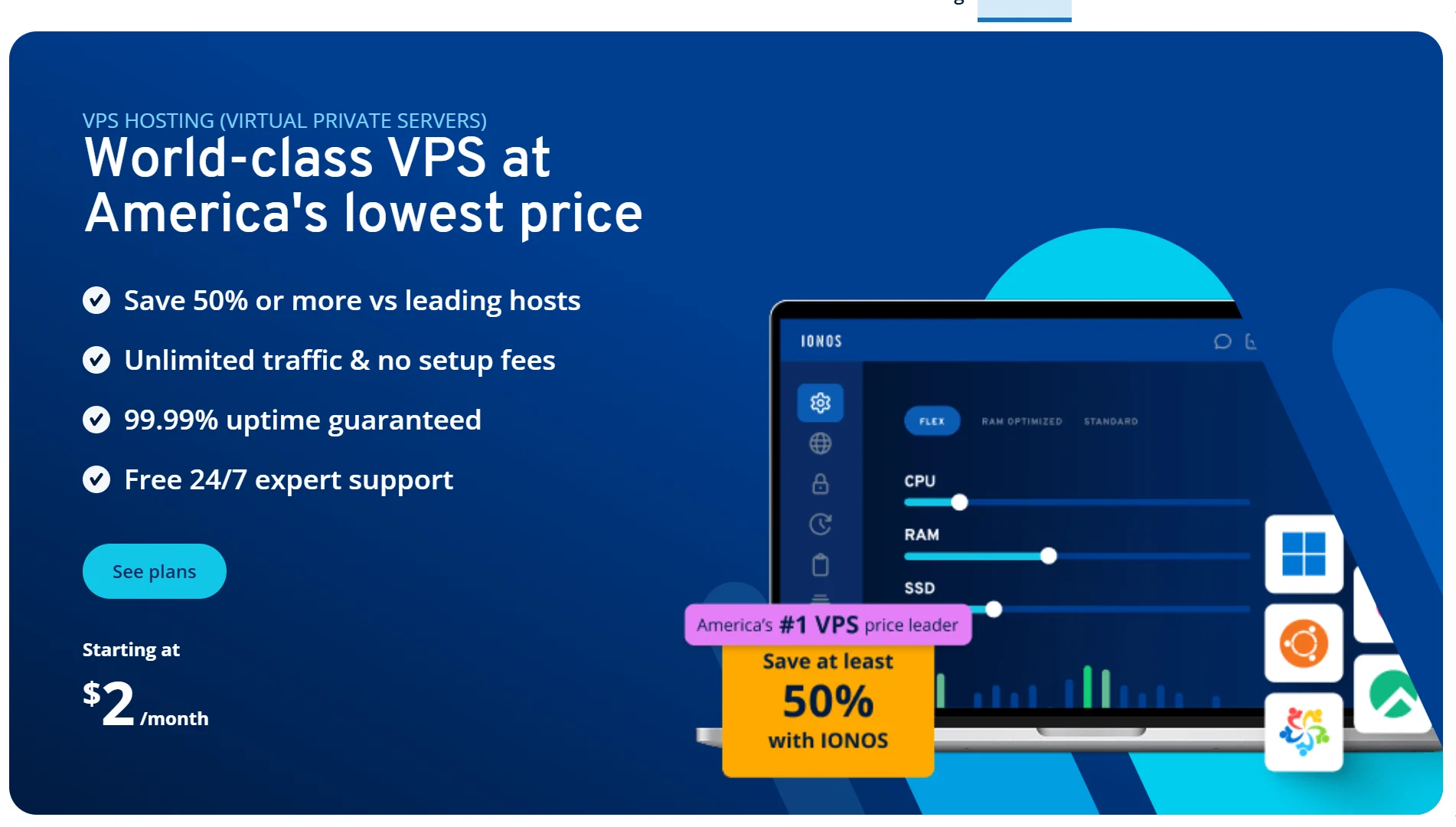 best contabo alternatives for VPS - IONOS