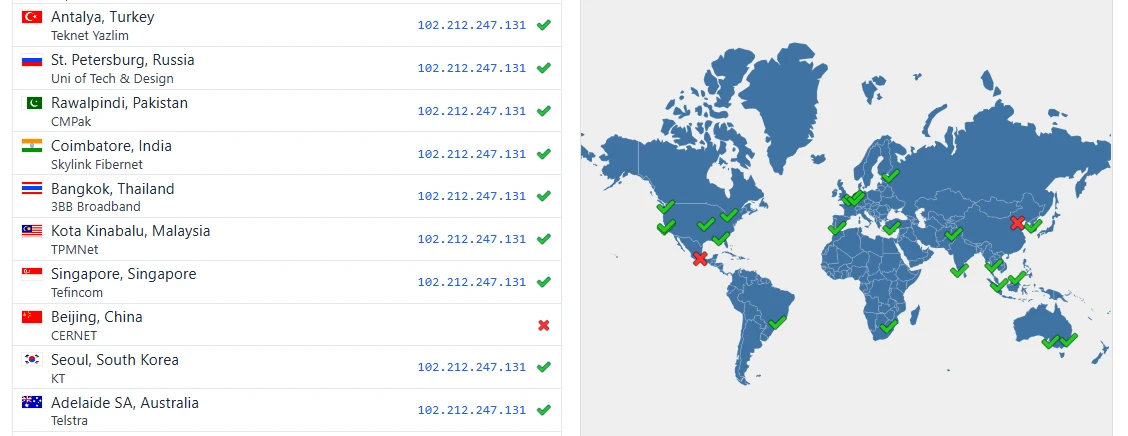 check dns propagation
