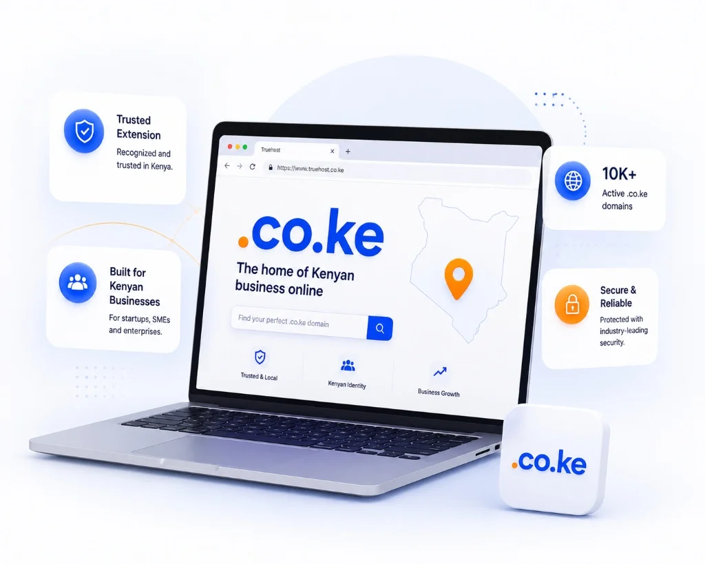 .co.ke domain business registration mockup